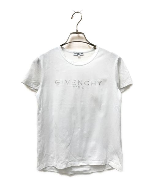 GIVENCHY（ジバンシィ）GIVENCHY (ジバンシィ) White Shatter Logo T-Shirt ホワイト サイズ:12キッズ規格の古着・服飾アイテム