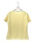 courreges (クレージュ) カシミア半袖ニット イエロー サイズ:11R：7000円