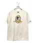 A BATHING APE（アベイシングエイプ）の古着「プリントTシャツ」｜ベージュ