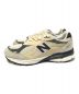 NEW BALANCE (ニューバランス) ローカットスニーカー ベージュ サイズ:27.5㎝：18000円