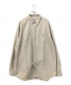 THE NORTHFACE PURPLELABELザ・ノースフェイス パープルレーベル）の古着「Cotton Polyester OX B.D. Shirt」｜ベージュ