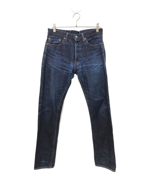 MOMOTARO JEANS（桃太郎ジーンズ）MOMOTARO JEANS (桃太郎ジーンズ) 出陣ナローテーパード ボタンフライ インディゴ サイズ:W31の古着・服飾アイテム