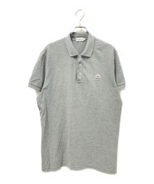 MONCLER（モンクレール）の古着「MAGLIA POLO MANICA CORTA」｜グレー