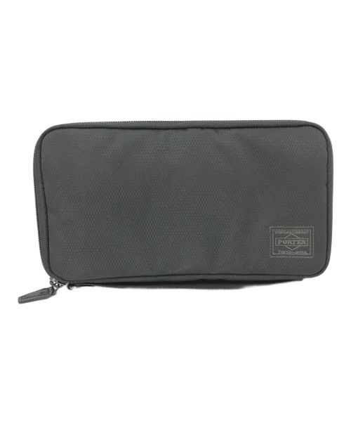 PORTER（ポーター）PORTER (ポーター) DILL TRAVEL WALLET ブラックの古着・服飾アイテム