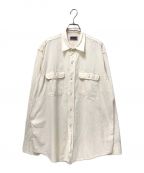 BICMACビックマック）の古着「2フラップポケットシャンブレーシャツ」｜ホワイト
