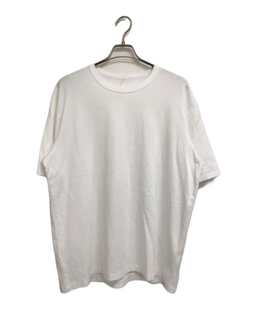 ATTACHMENT（アタッチメント）ATTACHMENT (アタッチメント) COTTON DOUBLE FACE S/S TEE ホワイト サイズ:1の古着・服飾アイテム