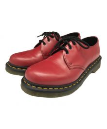 Dr.Martens（ドクターマーチン）の古着「3ホールシューズ」｜レッド