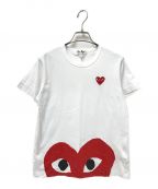 PLAY COMME des GARCONSプレイ コムデギャルソン）の古着「T-SHIRT」｜ホワイト