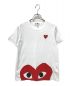 PLAY COMME des GARCONS（プレイ コムデギャルソン）の古着「T-SHIRT」｜ホワイト