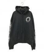 CHROME HEARTSクロムハーツ）の古着「Horseshoe Pullover Hoodie」｜ブラック