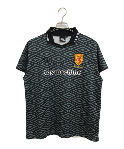 UMBRO（アンブロ）UMBRO (アンブロ) ゲームシャツ ブラック サイズ:Lの古着・服飾アイテム