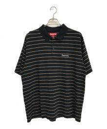 SUPREME（シュプリーム）の古着「Melvins Stripe S/S Polo」｜ブラック