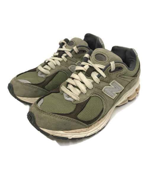 NEW BALANCE（ニューバランス）NEW BALANCE (ニューバランス) ローカットスニーカー カーキ サイズ:23.5㎝の古着・服飾アイテム