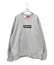 SUPREME（シュプリーム）の古着「Box Logo Crewneck Sweatshirt」｜グレー