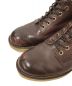 中古・古着 Danner (ダナー) プレーントゥ7ホールブーツ ブラウン サイズ:27.0㎝：4480円