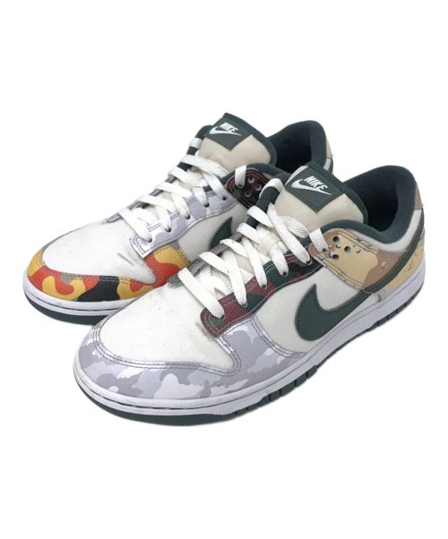 NIKE（ナイキ）NIKE (ナイキ) DUNK LOW SE ホワイト×グリーン サイズ:27.0㎝の古着・服飾アイテム