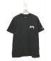 stussy（ステューシー）の古着「プリントTシャツ」｜ブラック