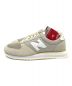 NEW BALANCE (ニューバランス) ローカットスニーカー ベージュ サイズ:24.0cm 未使用品：4480円