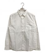 GOOD ENOUGHグッドイナフ）の古着「BACK PRINTED REGULAR COLLAR SHIRTS」｜ホワイト