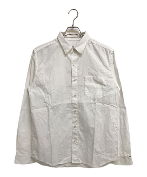 GOOD ENOUGH（グッドイナフ）GOOD ENOUGH (グッドイナフ) BACK PRINTED REGULAR COLLAR SHIRTS ホワイト サイズ:3の古着・服飾アイテム