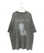 SCREEN STARS BESTスクリーンズスターズベスト）の古着「Kate Moss プリントTシャツ」｜グレー