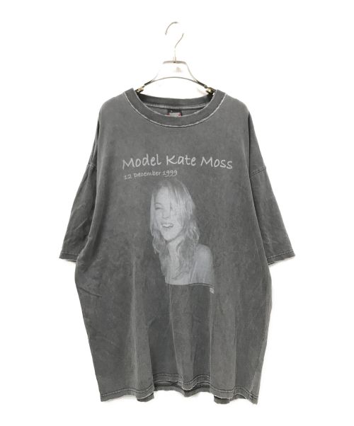 SCREEN STARS BEST（スクリーンズスターズベスト）SCREEN STARS BEST (スクリーンズスターズベスト) Kate Moss プリントTシャツ グレー サイズ:Lの古着・服飾アイテム