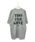 LQQK STUDIO (ルックスタジオ) TOO FAR GONE TEE グレー サイズ:下記参照：4480円