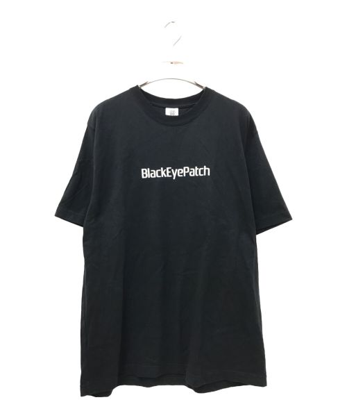 THE BLACK EYE PATCH（ブラックアイパッチ）THE BLACK EYE PATCH (ブラックアイパッチ) プリントTシャツ ブラック サイズ:Mの古着・服飾アイテム