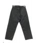 STEVEN ALAN (スティーブンアラン) 13.5oz DENIM 5P BAGGY TAPERED PANTS ブラック サイズ:W31 未使用品：7000円