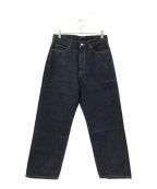 STEVEN ALANスティーブンアラン）の古着「13.5oz DENIM 5P BAGGY TAPERED PANTS」｜インディゴ