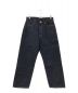 STEVEN ALAN（スティーブンアラン）の古着「13.5oz DENIM 5P BAGGY TAPERED PANTS」｜インディゴ