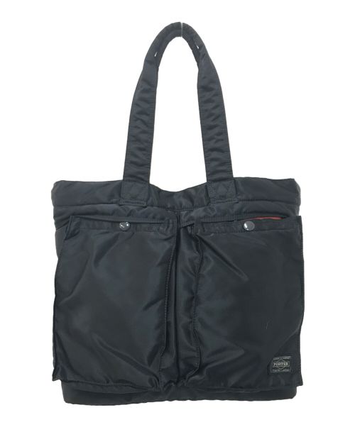 PORTER（ポーター）PORTER (ポーター) TANKER TOTE BAG ブラックの古着・服飾アイテム