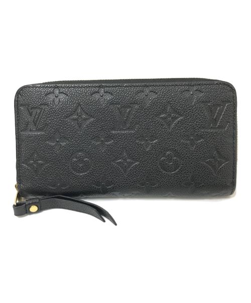 LOUIS VUITTON（ルイ ヴィトン）LOUIS VUITTON (ルイ ヴィトン) ジッピーウォレットモノグラムアンプラント ノワール サイズ:下記参照の古着・服飾アイテム