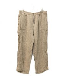 68&BROTHERS（68&ブラザーズ）の古着「H.B Linen Fatigue Pants」｜ベージュ