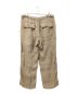 68&BROTHERS (68&ブラザーズ) H.B Linen Fatigue Pants ベージュ サイズ:下記参照：4480円