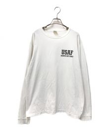 BUZZ RICKSON'S（バズリクソンズ）の古着「L/S T- SHIRT 334th FTR-BOMB SQ」｜ホワイト