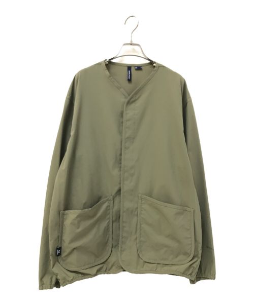 WOOLRICH（ウールリッチ）WOOLRICH (ウールリッチ) ANY TIME CARDIGAN オリーブ サイズ:US:Sの古着・服飾アイテム