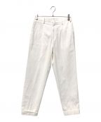 +CLOTHETクロスクローゼット）の古着「Matte Twist Easy Trousers」｜ホワイト