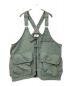 Snow peak（スノーピーク）の古着「TAKIBI Weather Cloth Vest」｜オリーブ