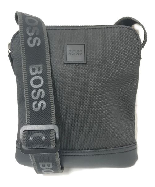 HUGO BOSS（ヒューゴ ボス）HUGO BOSS (ヒューゴ ボス) Hyper P S Carbon Black Side Bag ブラック サイズ:下記参照の古着・服飾アイテム