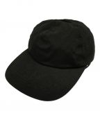 TODAYFULトゥデイフル）の古着「Leather Cord Cap」｜ブラック