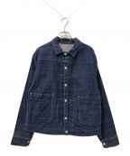 LEVI'S VINTAGE CLOTHINGリーバイス ビンテージ クロージング）の古着「Triple Pleat Blouse」｜インディゴ