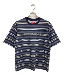 SUPREME（シュプリーム）の古着「Dash Strip S/S Top」｜ネイビー