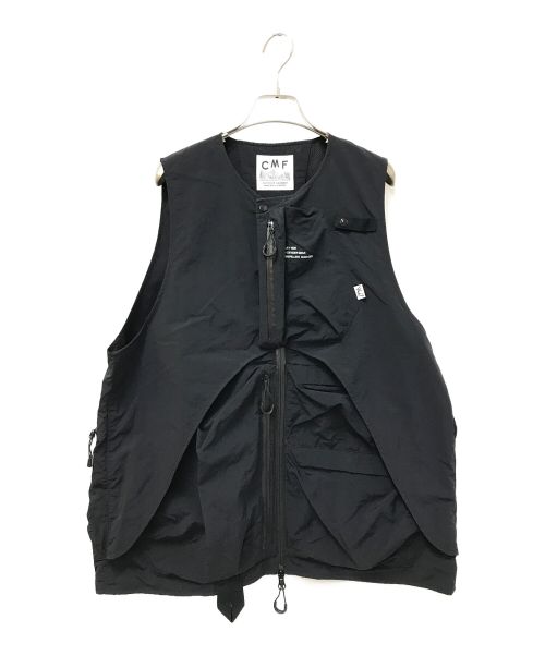 CMF OUTDOOR GARMENT（コンフィーアウトドアガーメント）CMF OUTDOOR GARMENT (コンフィーアウトドアガーメント) OVERLAY VEST ブラック サイズ:Lの古着・服飾アイテム