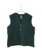 POLARポーラー）の古着「wool tyrolean vest」｜グリーン