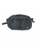 PORTERポーター）の古着「TANKER WAIST BAG」｜ブラック