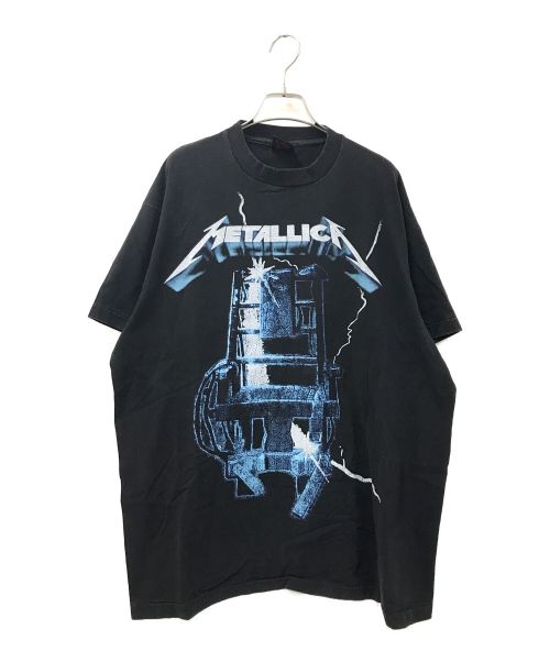 METALLICA（メタリカ）METALLICA (メタリカ) プリントTシャツ ブラック サイズ:XLの古着・服飾アイテム