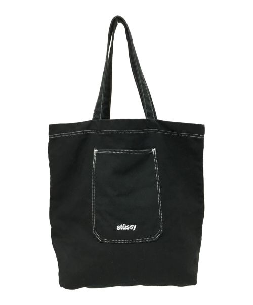 stussy（ステューシー）stussy (ステューシー) Fazer Tote Bag ブラック サイズ:下記参照の古着・服飾アイテム