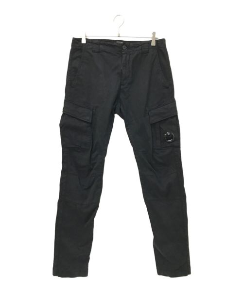 C.P COMPANY（シーピーカンパニー）C.P COMPANY (シーピーカンパニー) STRETCH SATEEN CARGO PANTS ブラック サイズ:48の古着・服飾アイテム