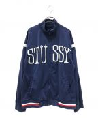 stussyステューシー）の古着「00's トラックジャケット」｜ネイビー